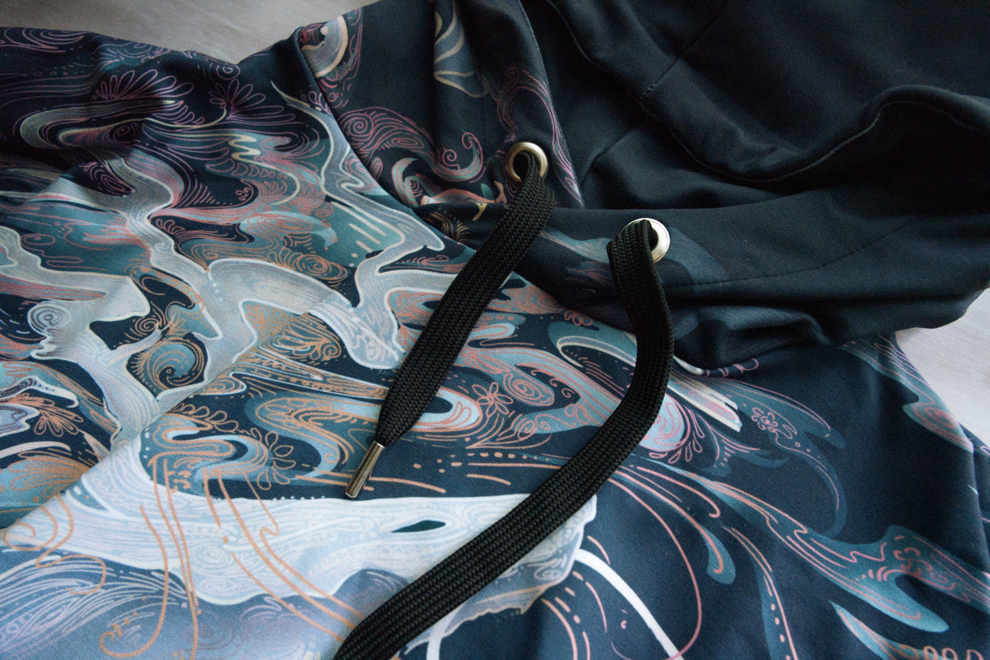 Chinese Dusk Dragon Pullover Hoodie