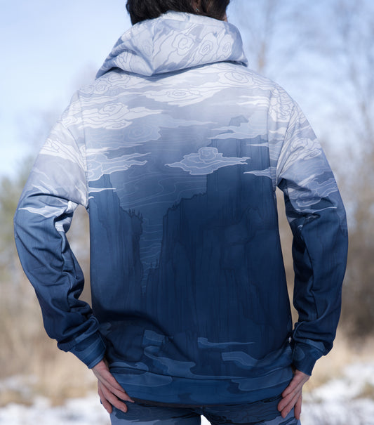 White Winter Wolf - Unisex Pullover Hoodie