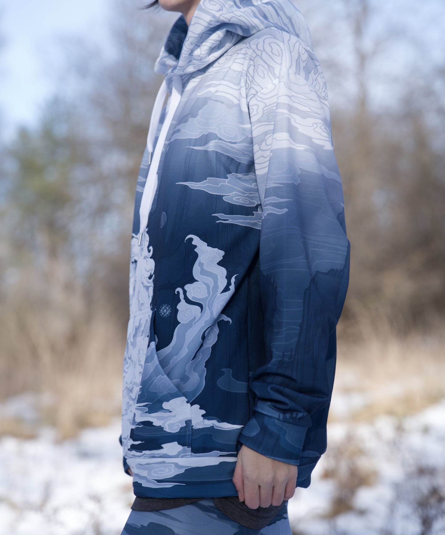 White Winter Wolf - Unisex Pullover Hoodie