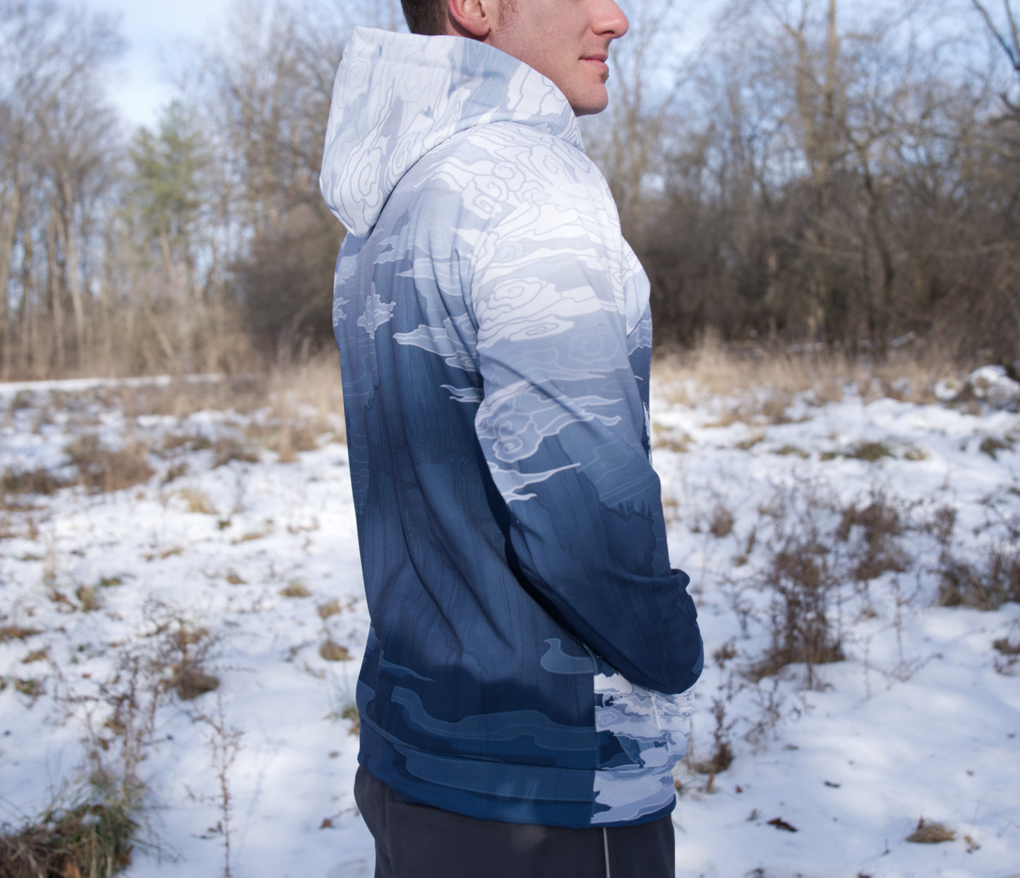 White Winter Wolf - Unisex Pullover Hoodie