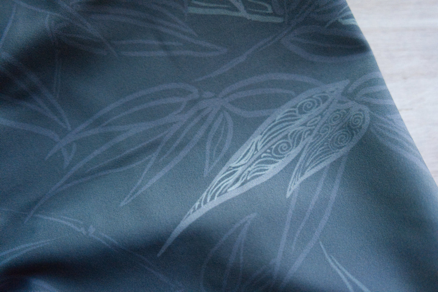 Bamboo BLUE-GREEN - Yoga Leggings