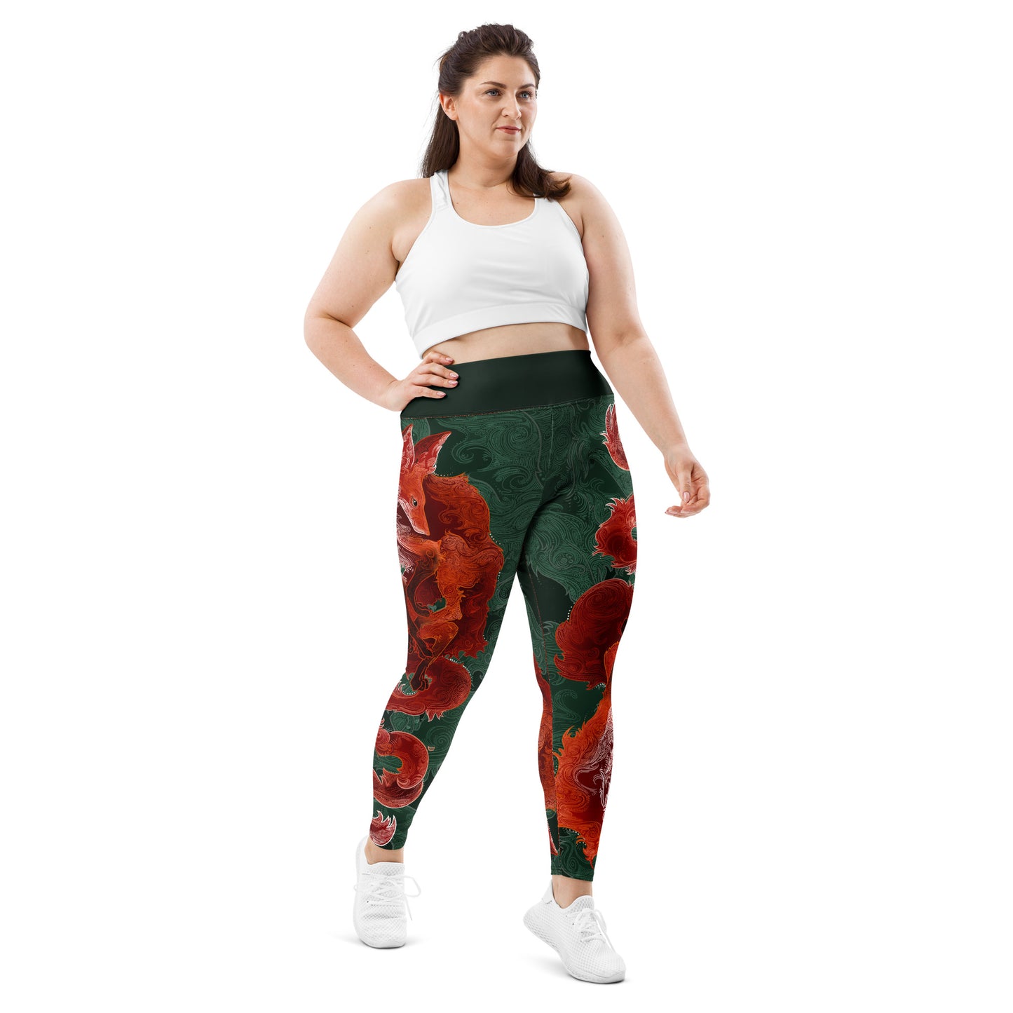 Fox - Plus Size - Yoga Leggings