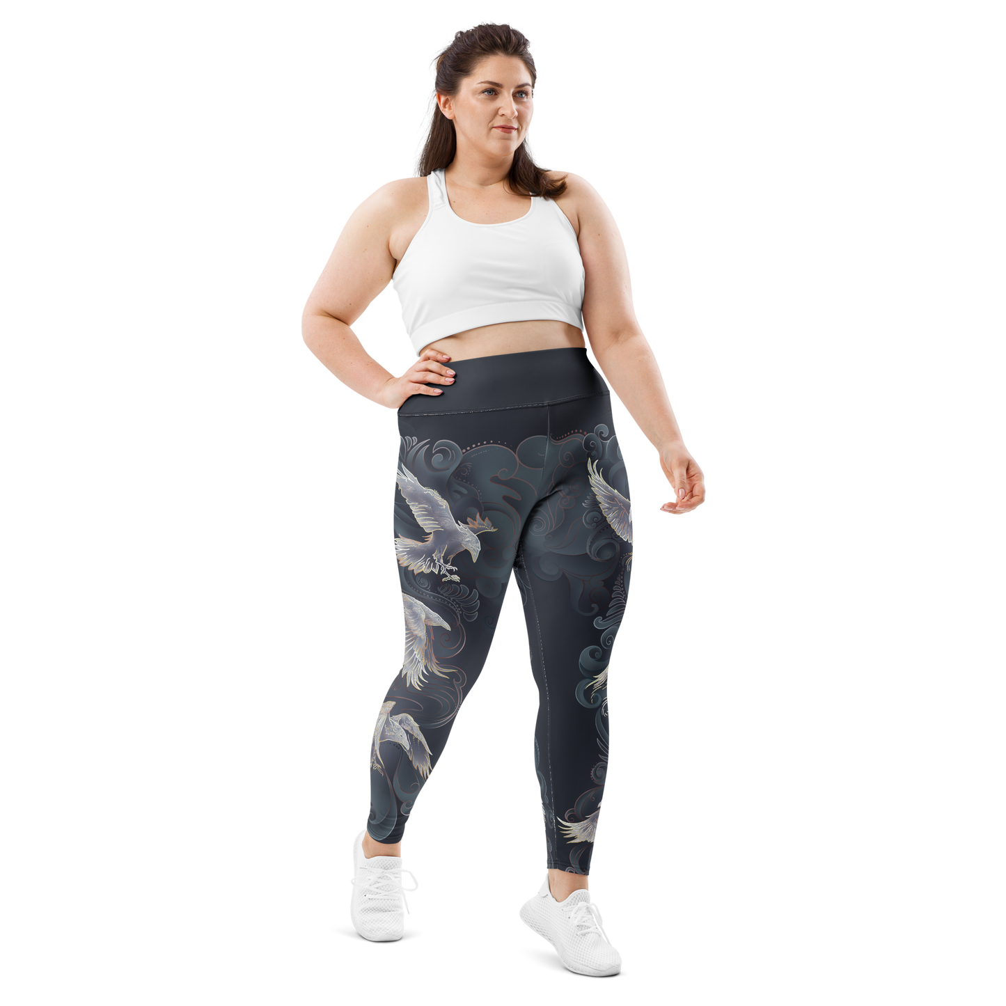 Raven - Plus Size - Yoga Leggings
