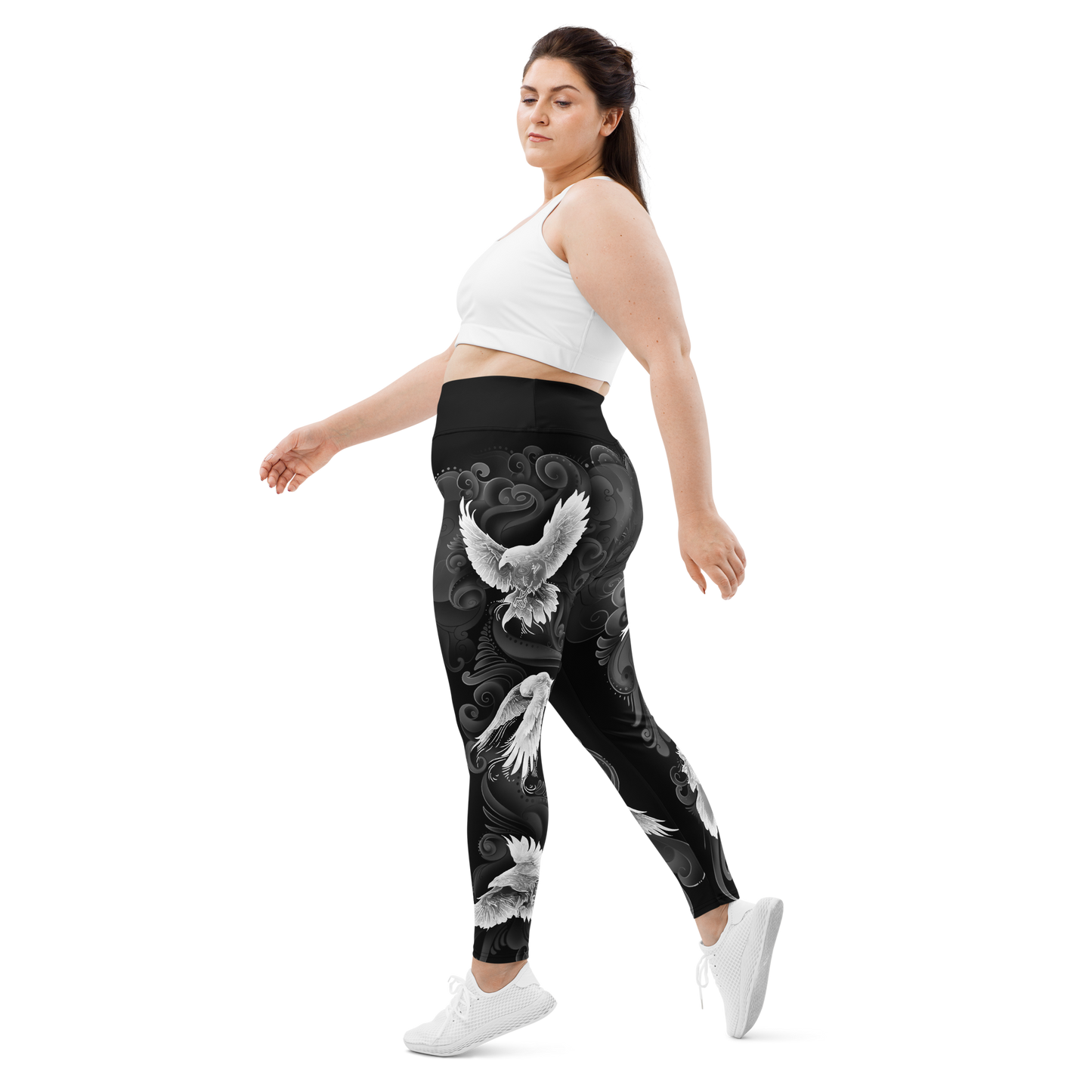 Raven - Plus Size - Yoga Leggings
