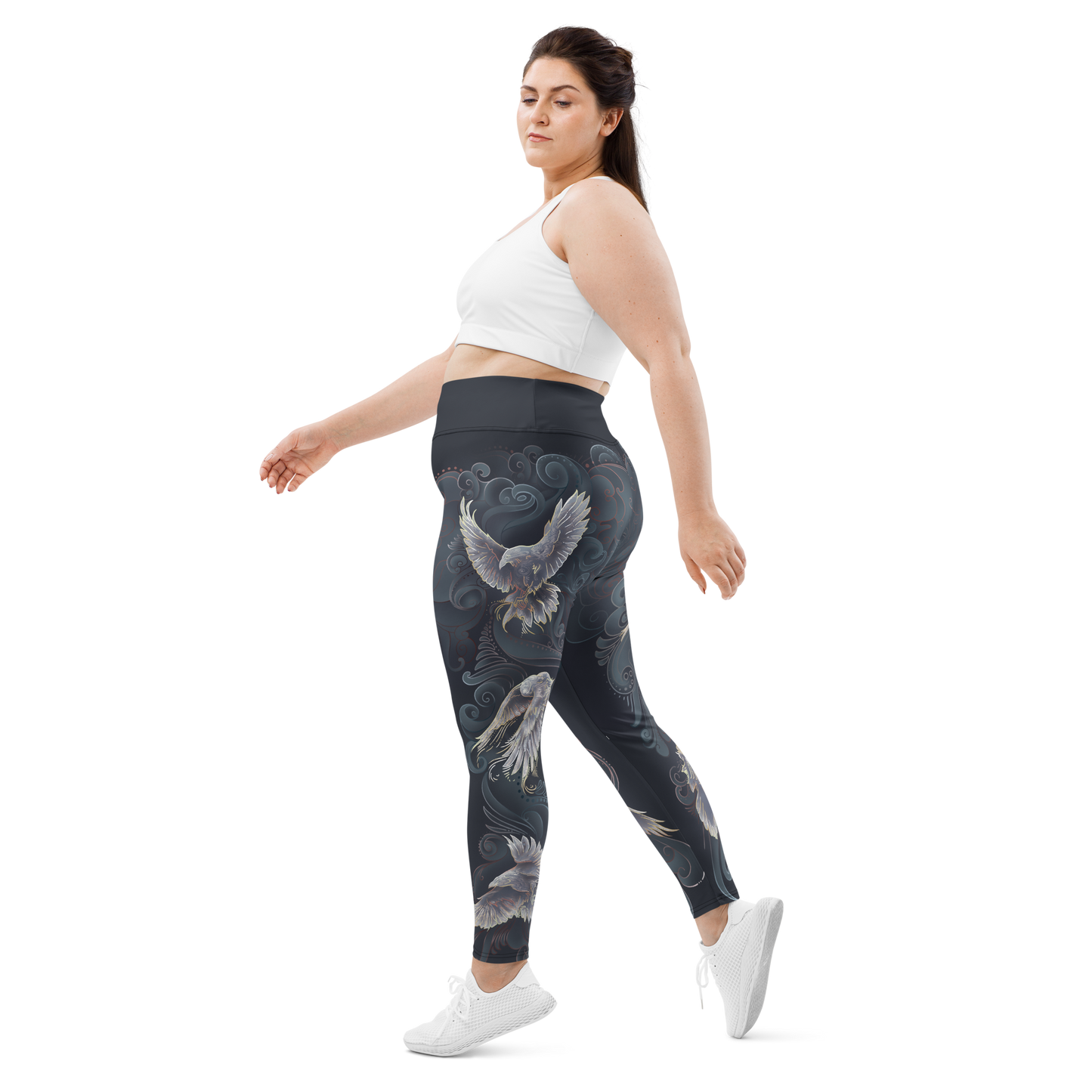 Raven - Plus Size - Yoga Leggings