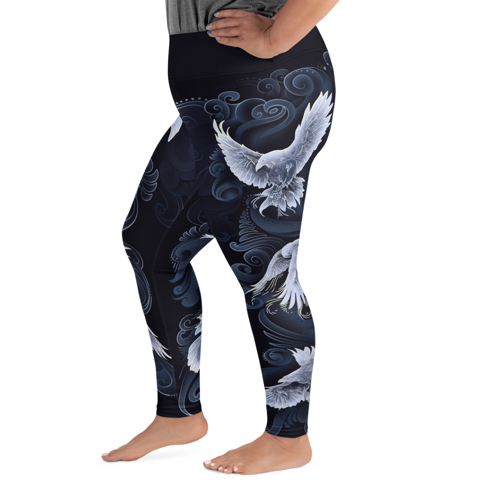 Raven - Plus Size - Yoga Leggings