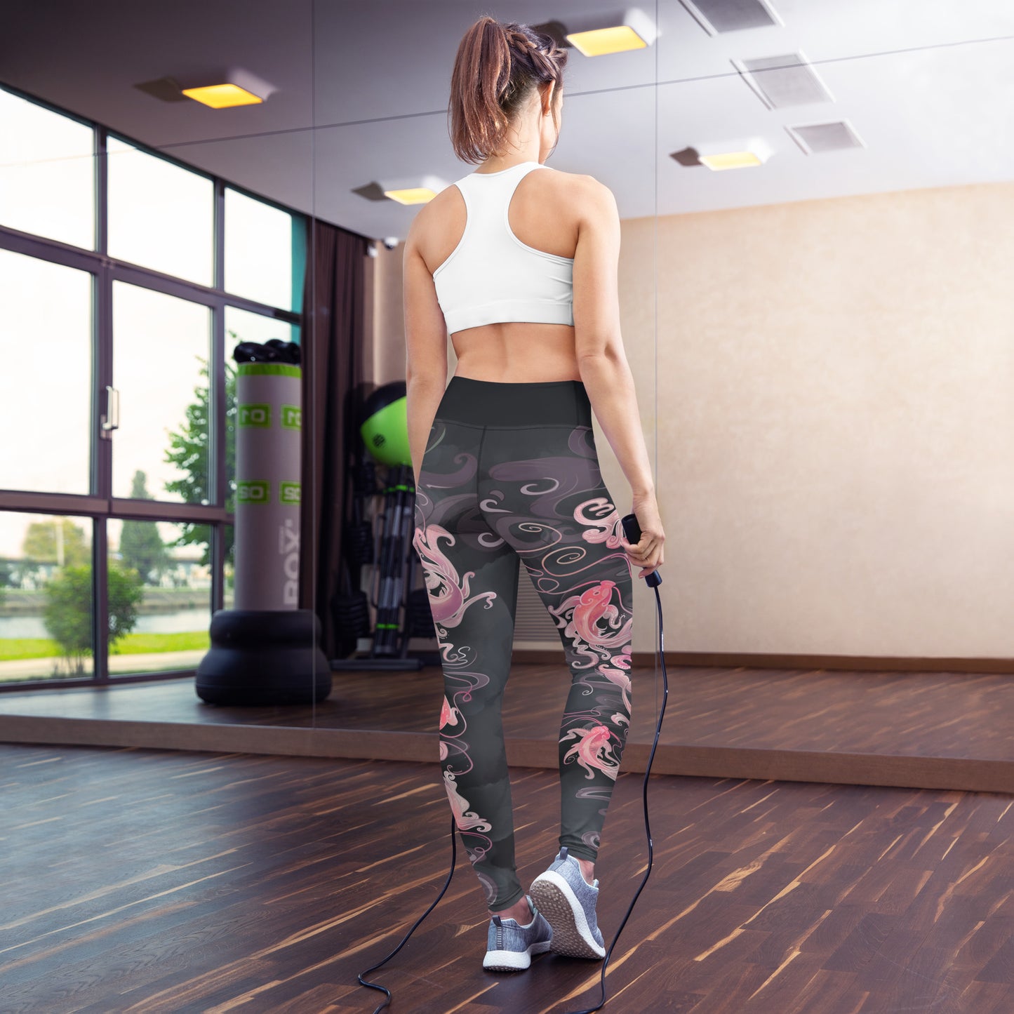 Koi Fish - Yoga Leggings