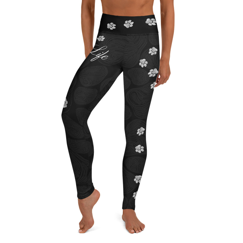 Paw Print Life - Yoga Leggings