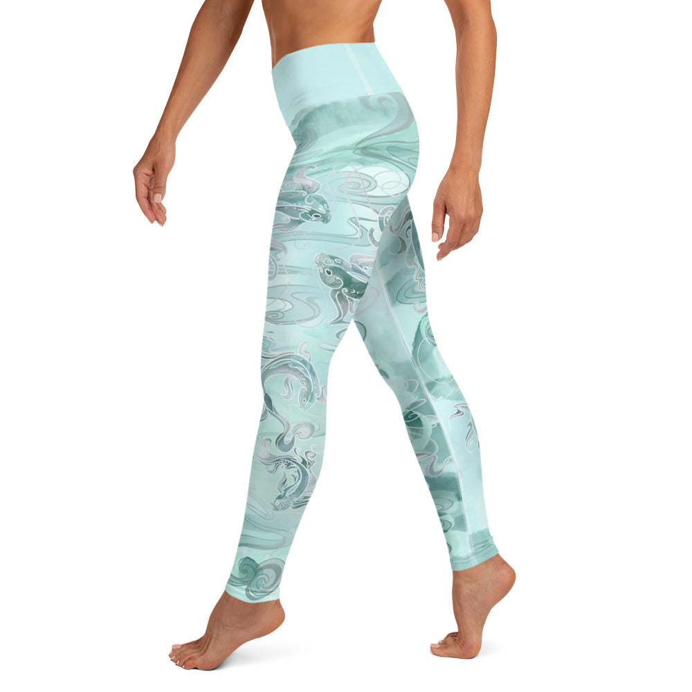 Koi Fish - Yoga Leggings