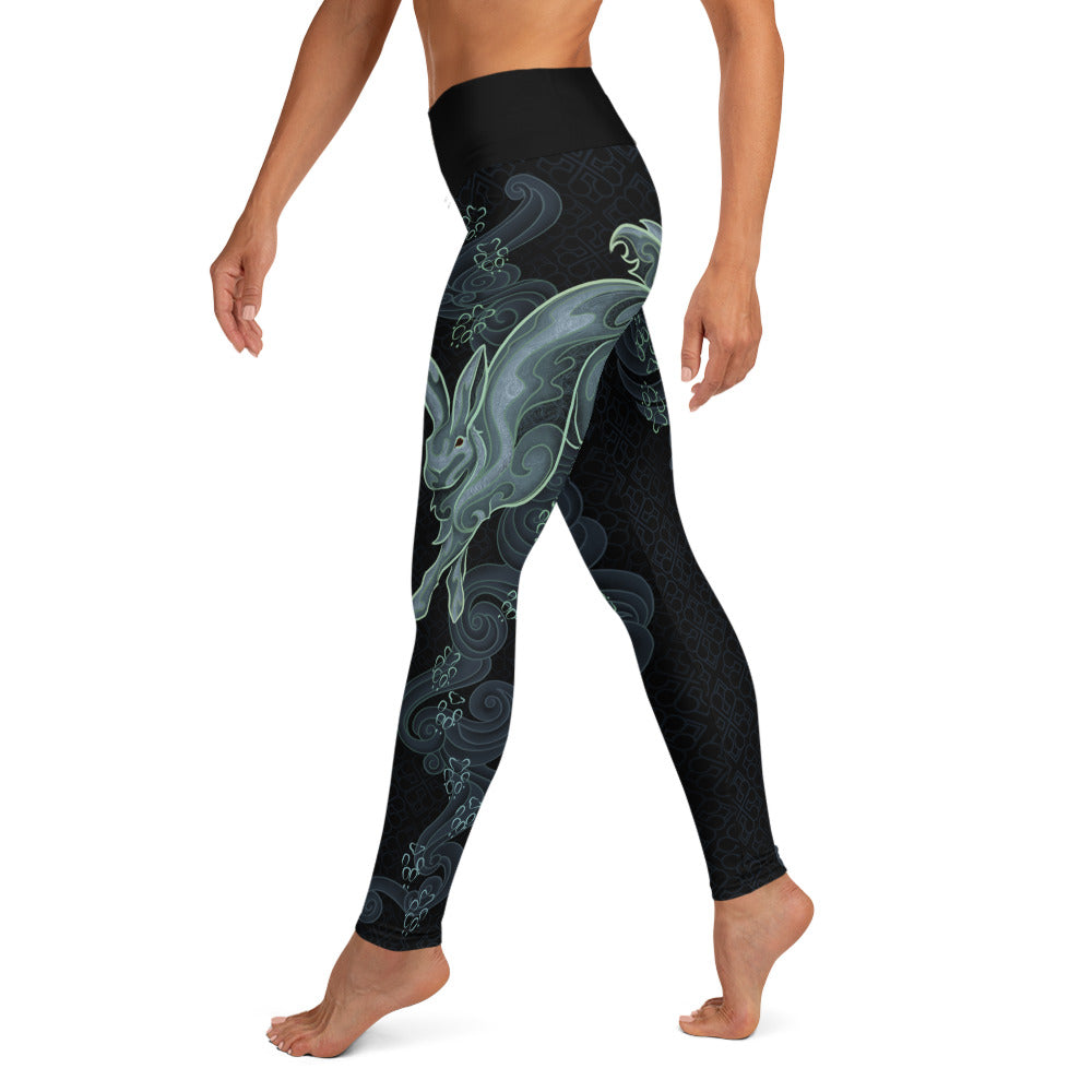 Zodiac Rabbit Pastel - Yoga Leggings