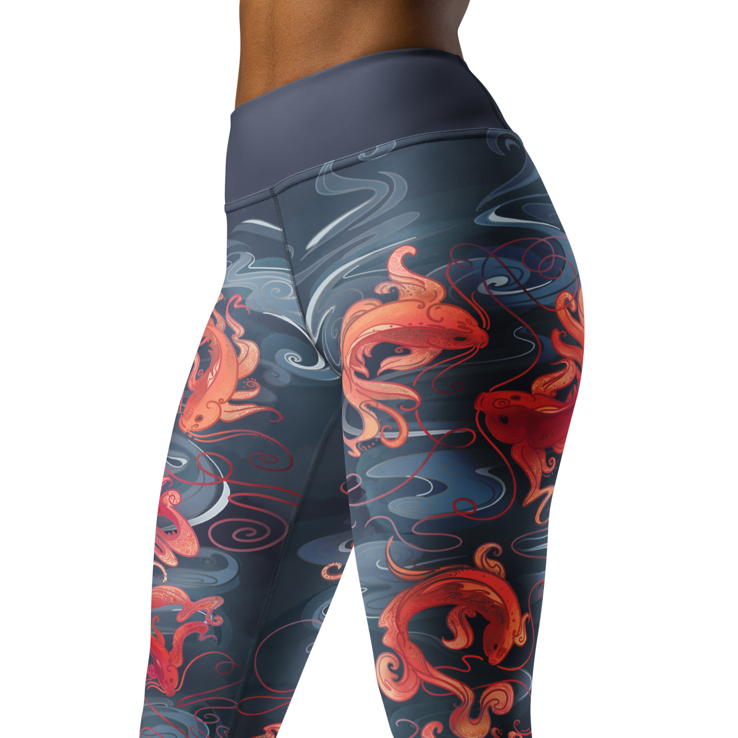 Koi Fish - Yoga Leggings