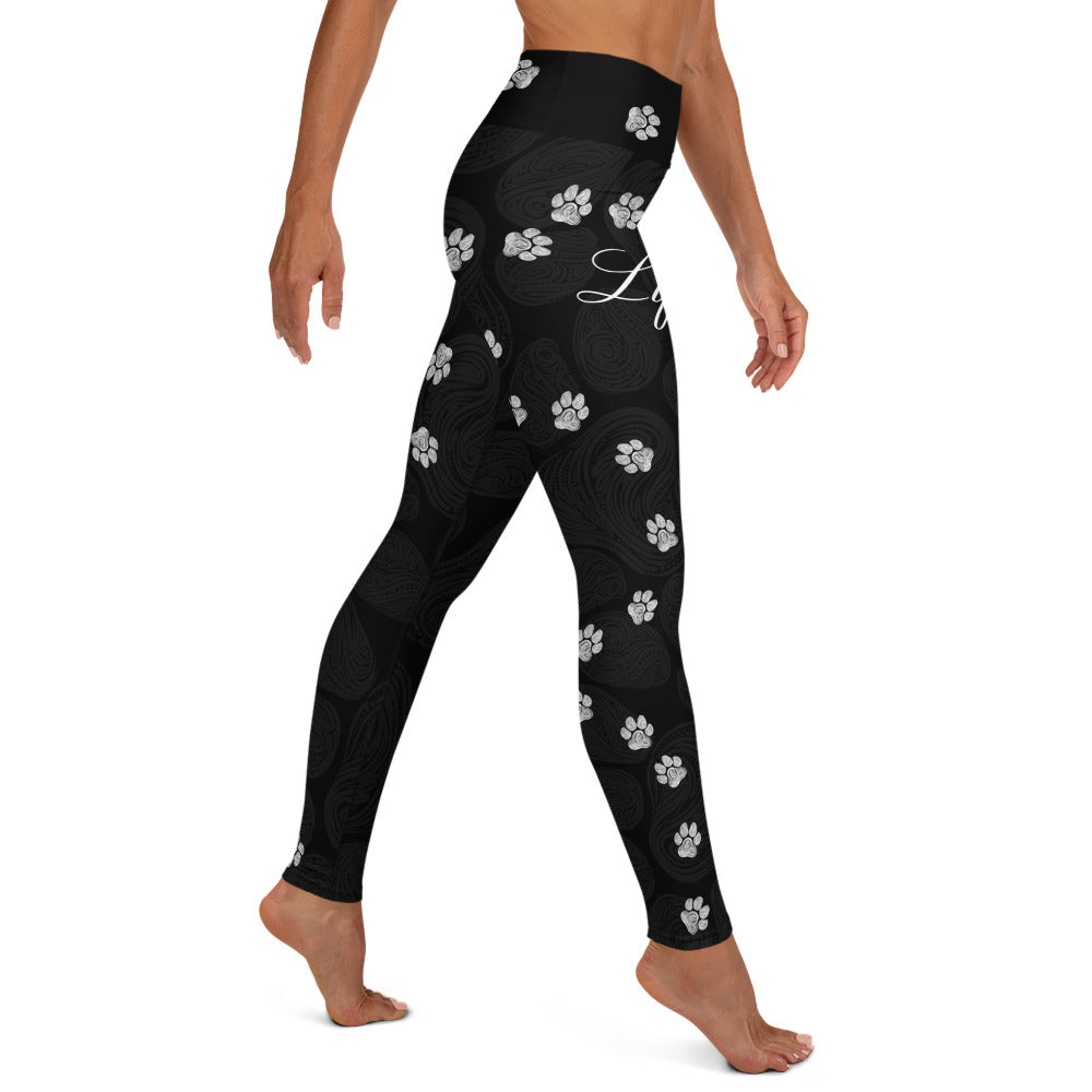 Paw Print Life - Yoga Leggings