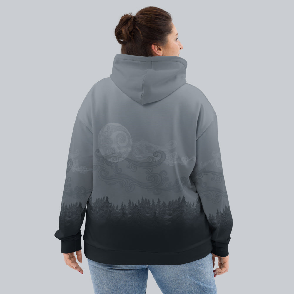 Dark Forest Mist - Unisex Pullover Hoodie
