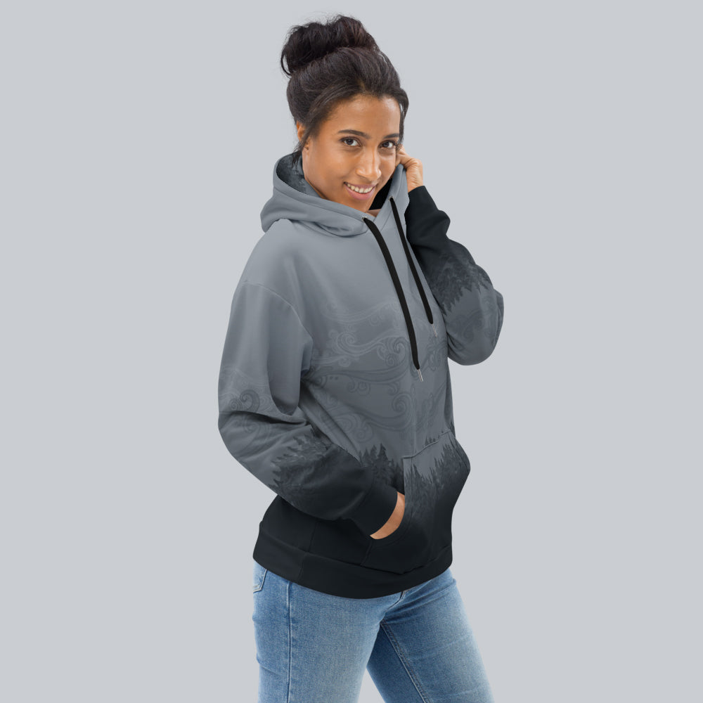 Dark Forest Mist - Unisex Pullover Hoodie