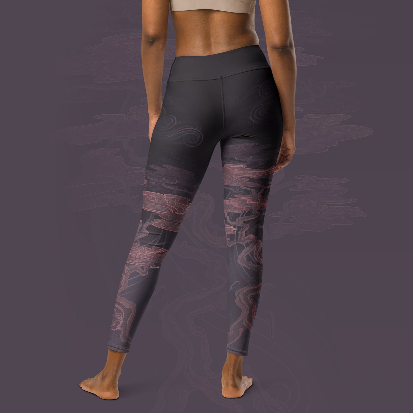 Cherry Blossom Trees - Yoga Leggings