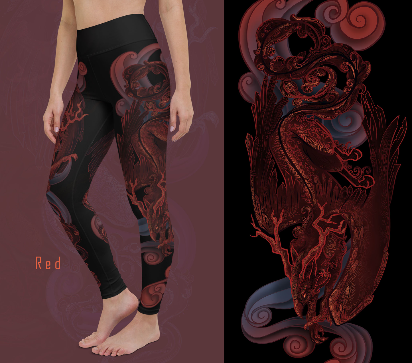 Hippogryph - Yoga Leggings