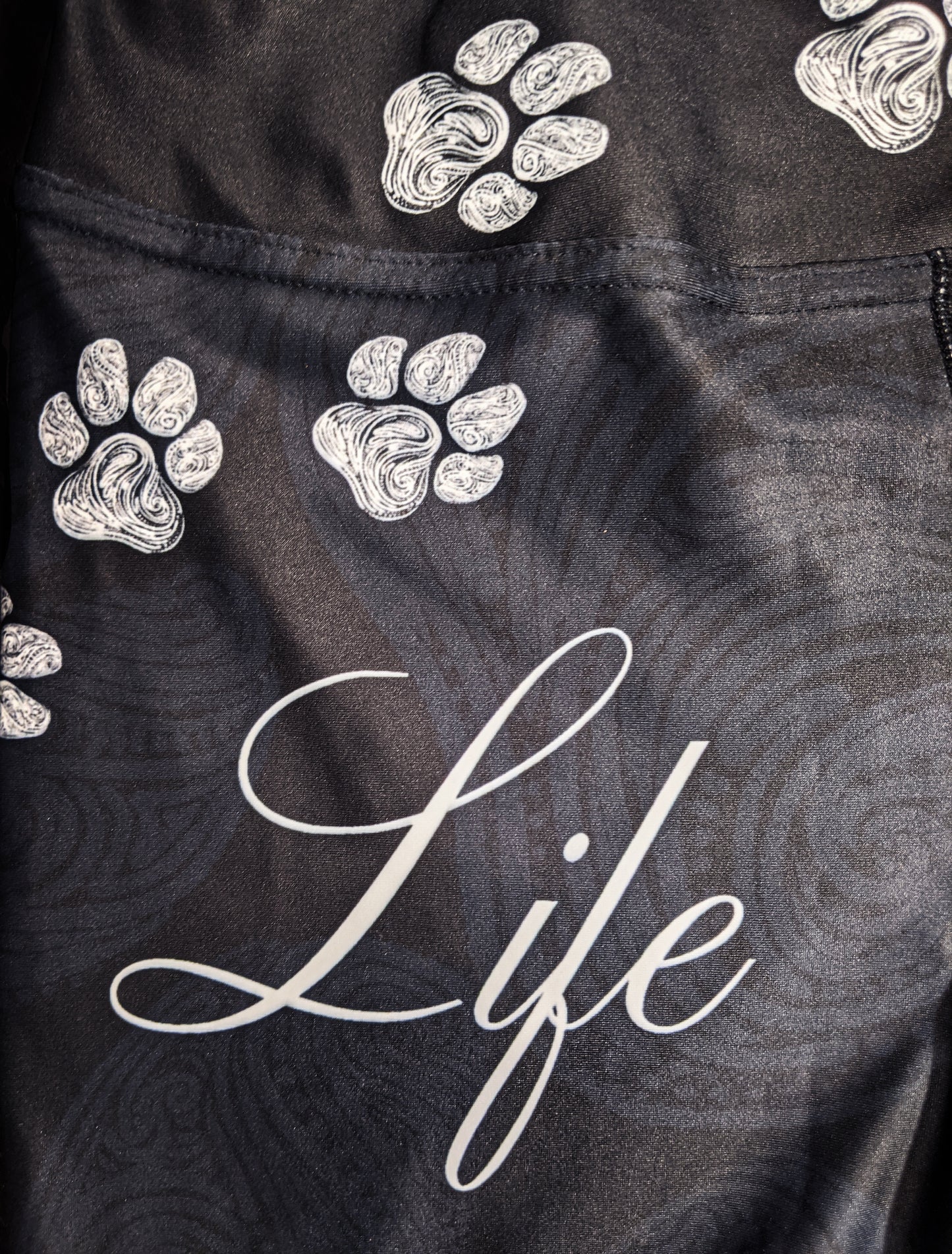 Paw Print Life - Yoga Leggings