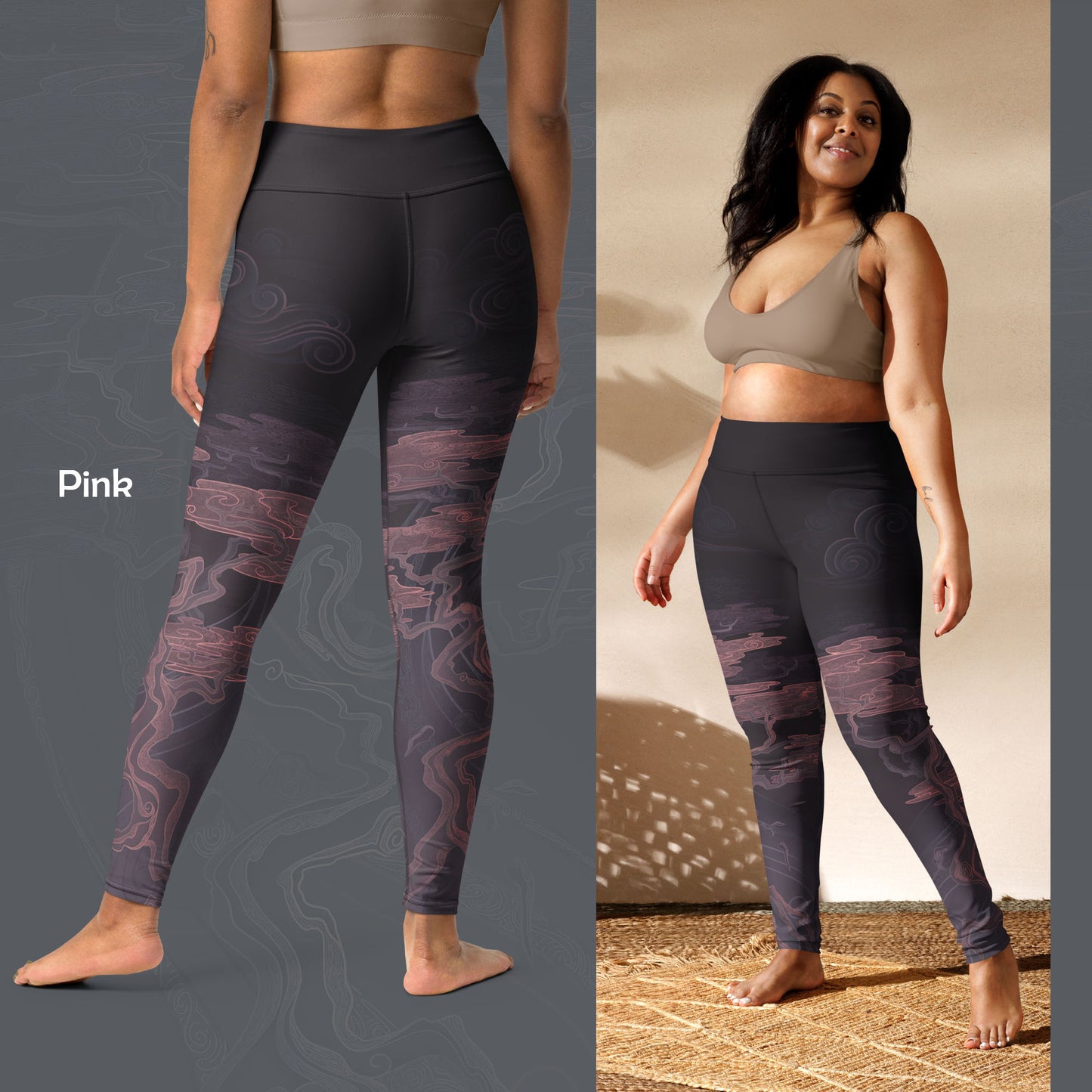 Cherry Blossom Trees - Yoga Leggings