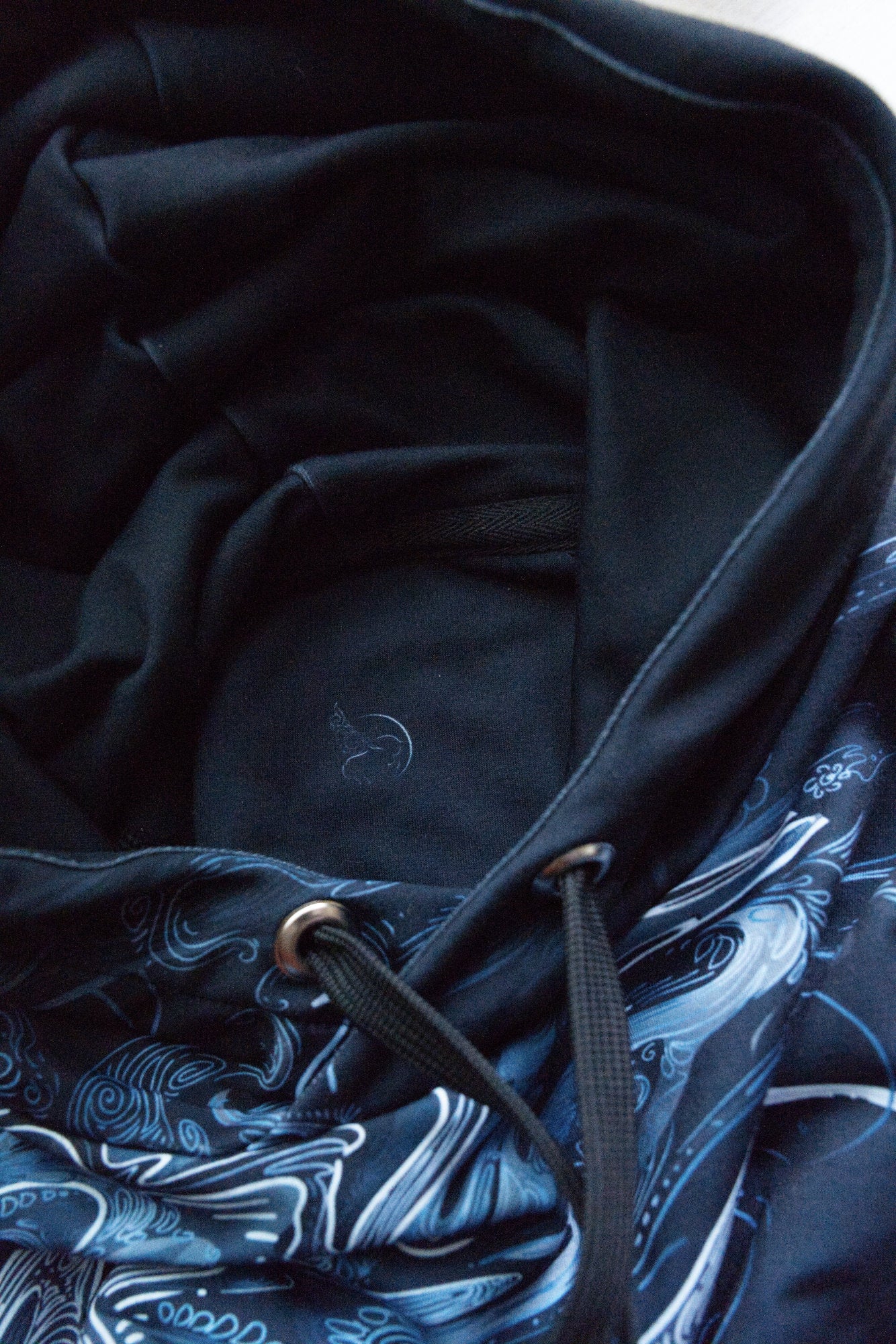 Chinese Silver Dragon Pullover Hoodie