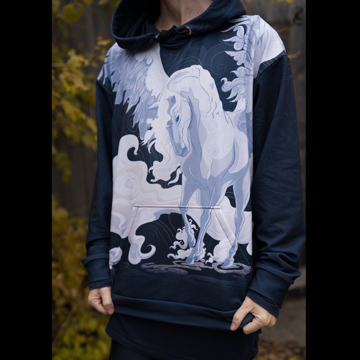 White Pegasus - Unisex Pullover Hoodie