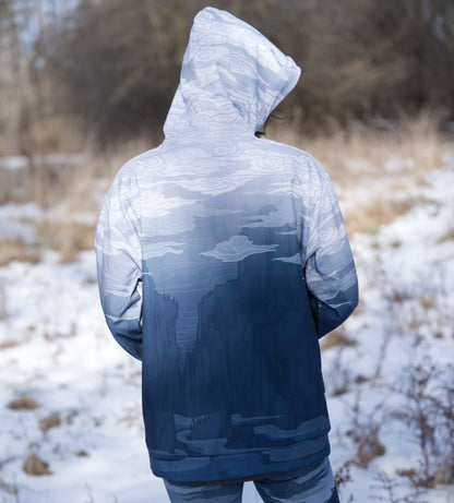 White Winter Wolf - Unisex Pullover Hoodie
