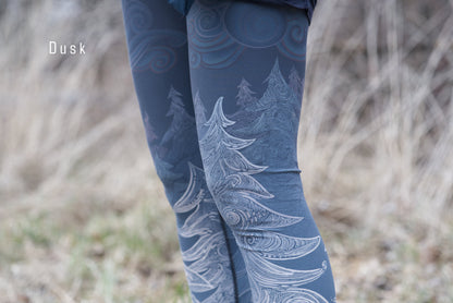 Forest Night - Yoga Leggings