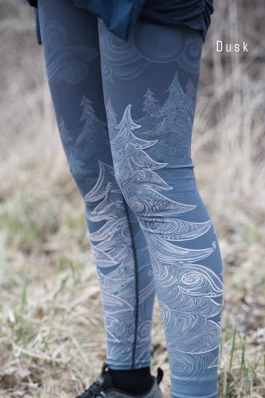 Forest Night - Yoga Leggings