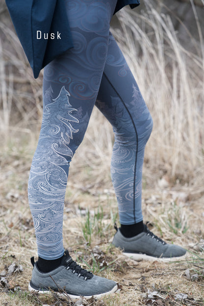 Forest Night - Yoga Leggings