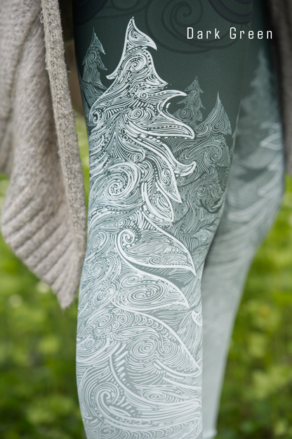 Forest Night - Yoga Leggings