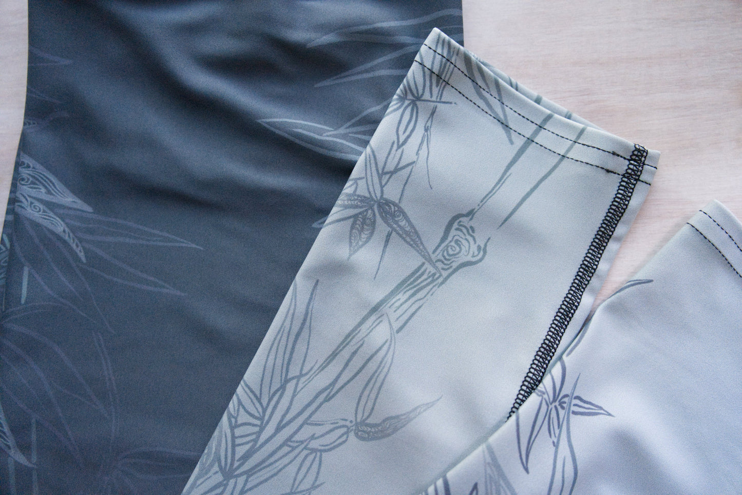 Bamboo BLUE-GREEN - Yoga Leggings