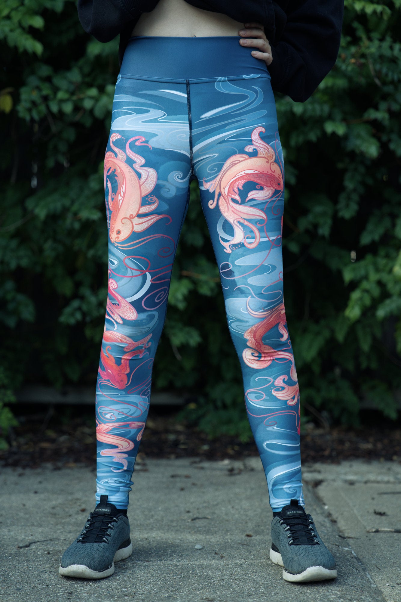 Koi Fish - Yoga Leggings