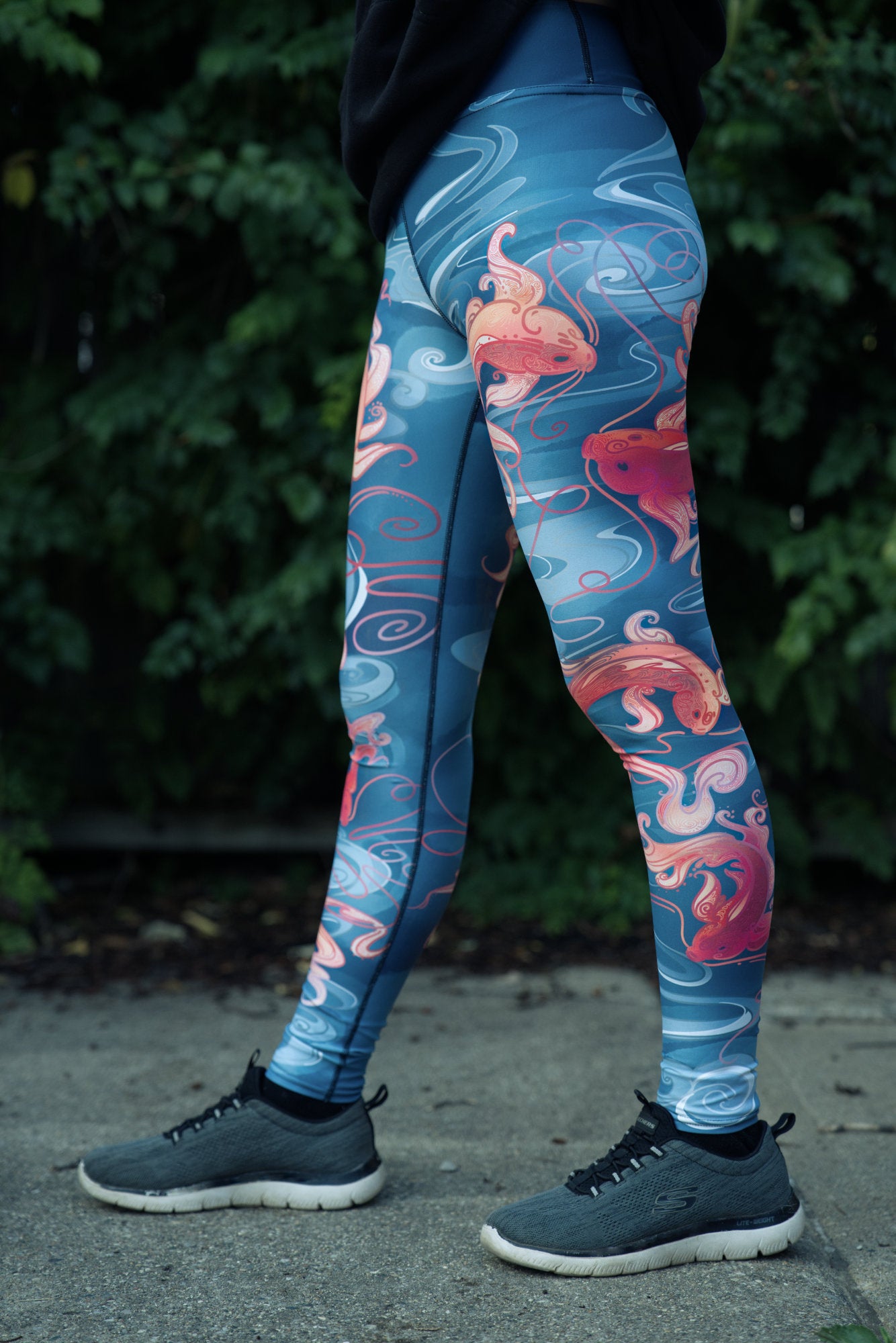 Koi Fish - Yoga Leggings