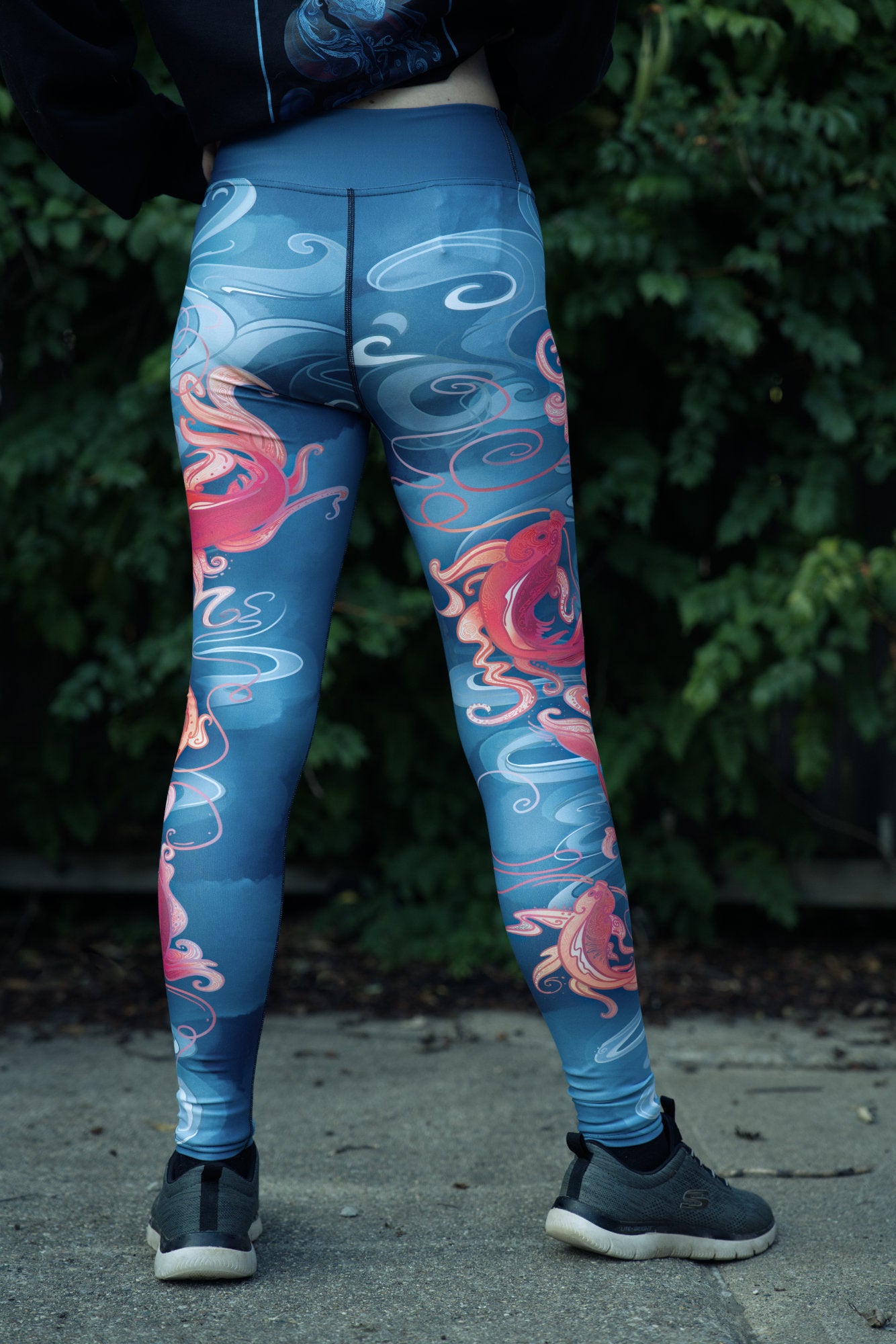 Koi Fish - Yoga Leggings