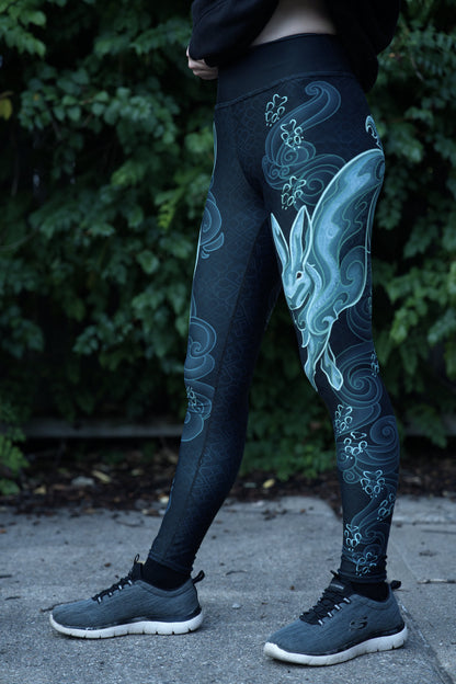 Zodiac Rabbit Pastel - Yoga Leggings