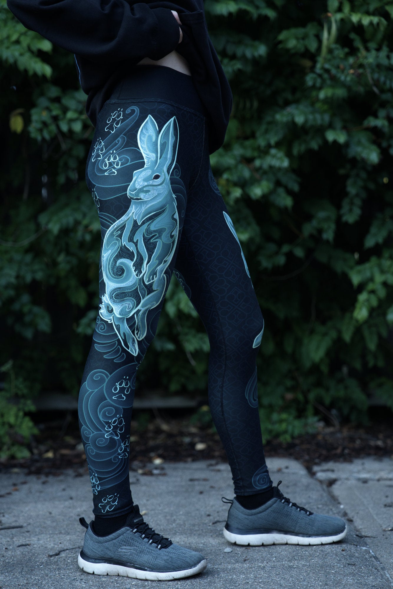 Zodiac Rabbit Pastel - Yoga Leggings