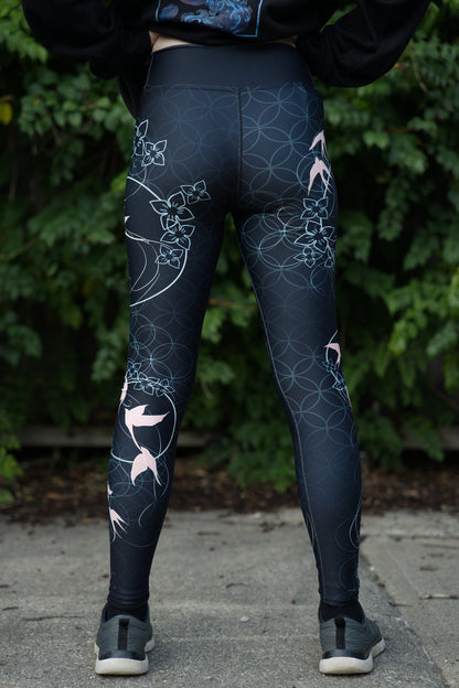 Swallows - Yoga Leggings