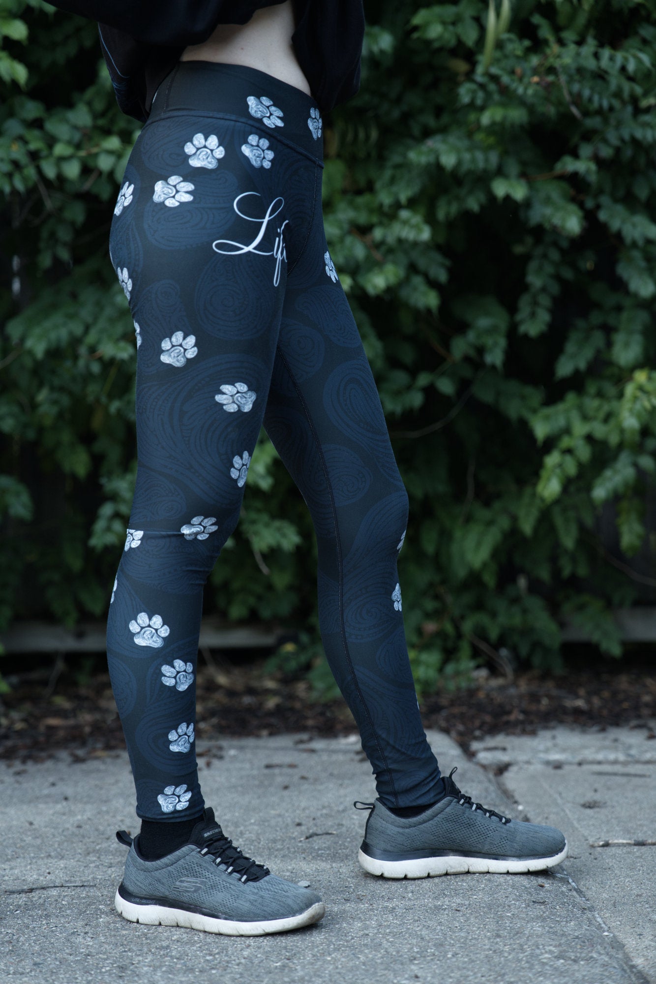 Paw Print Life - Yoga Leggings