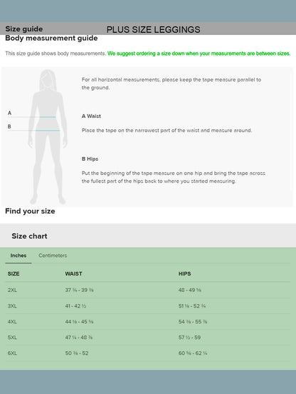 Fox - Plus Size - Yoga Leggings
