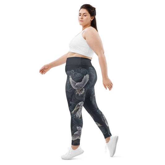 Raven - Plus Size - Yoga Leggings