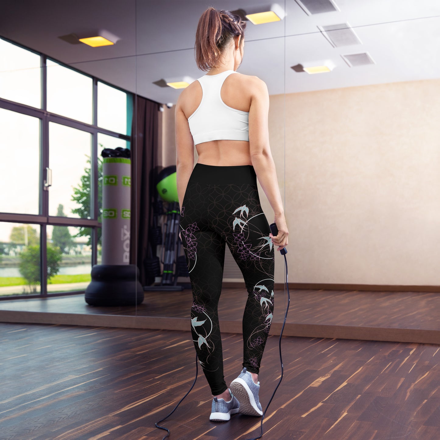 Swallows - Yoga Leggings