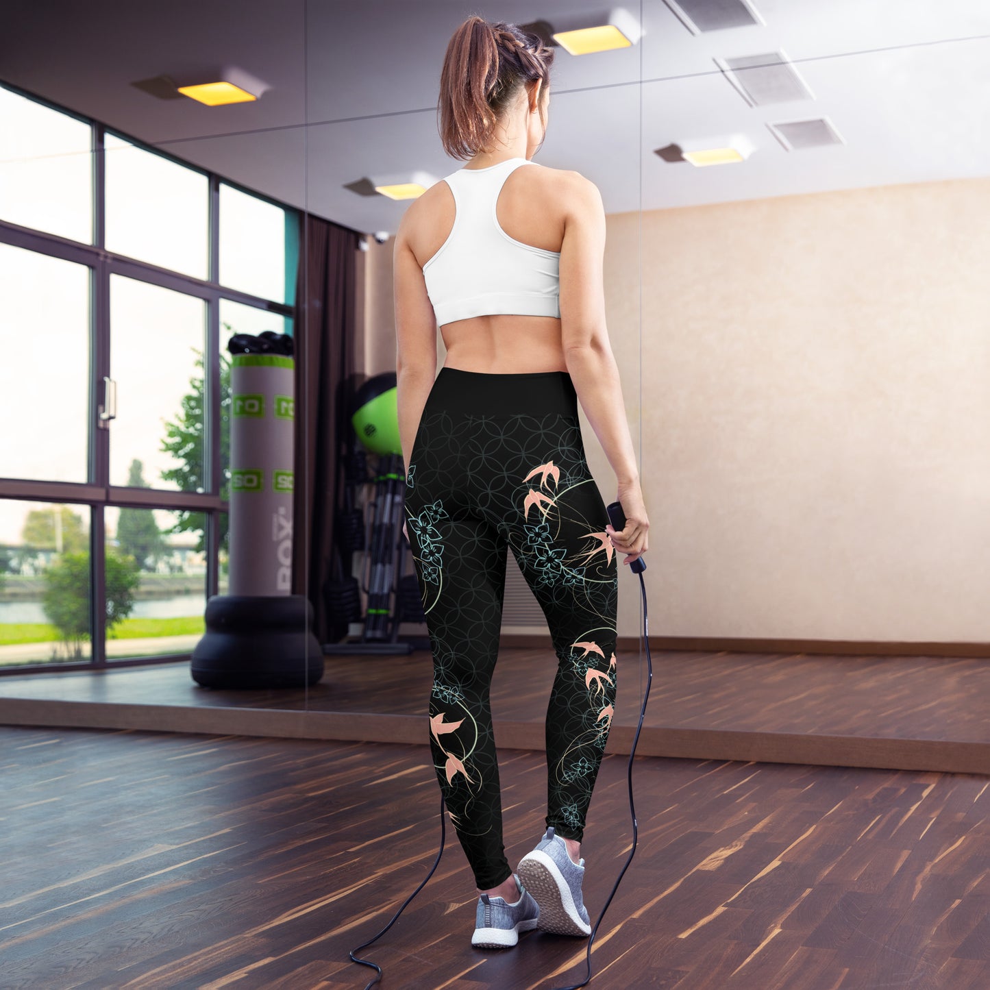 Swallows - Yoga Leggings