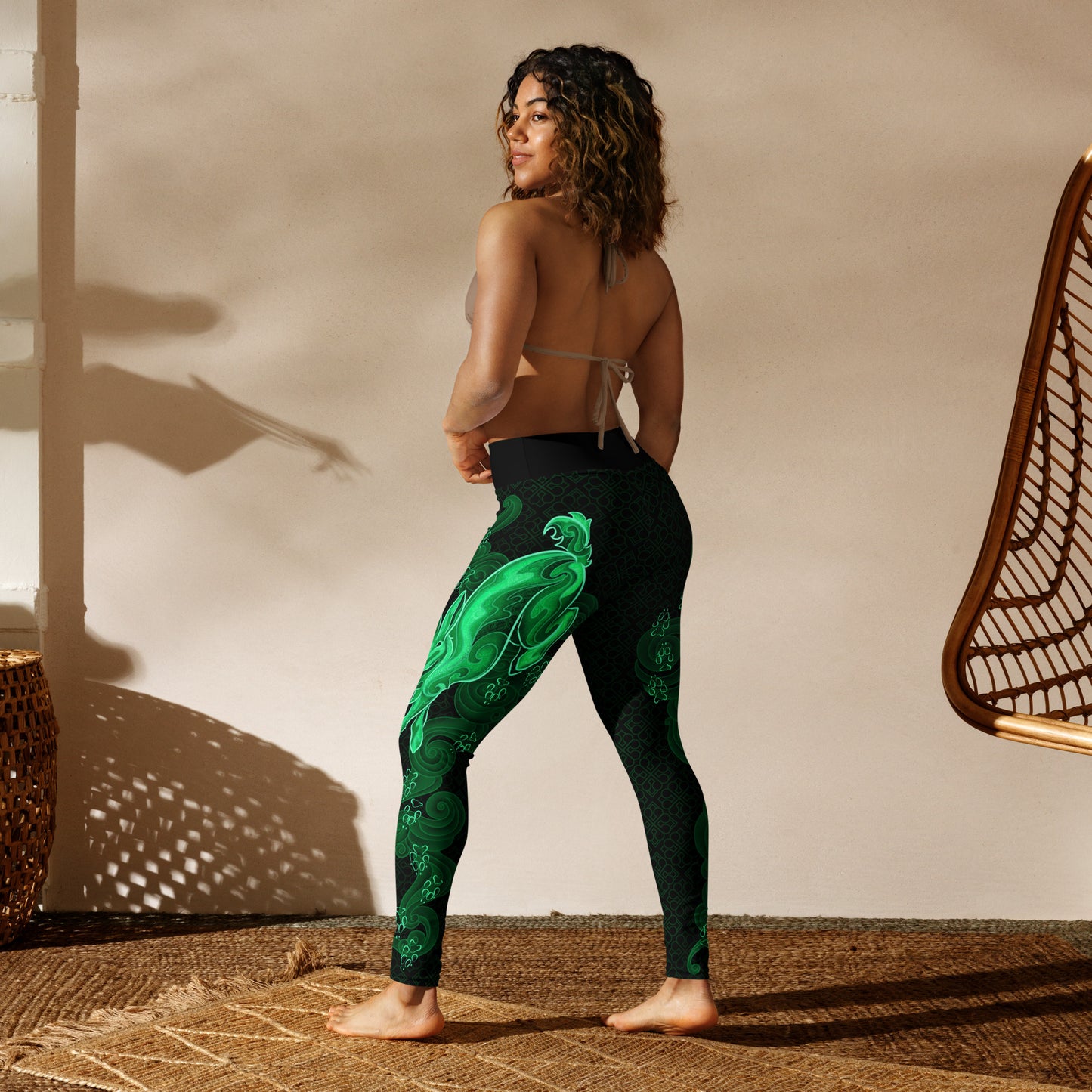 Zodiac Rabbit Bright - Yoga Leggings