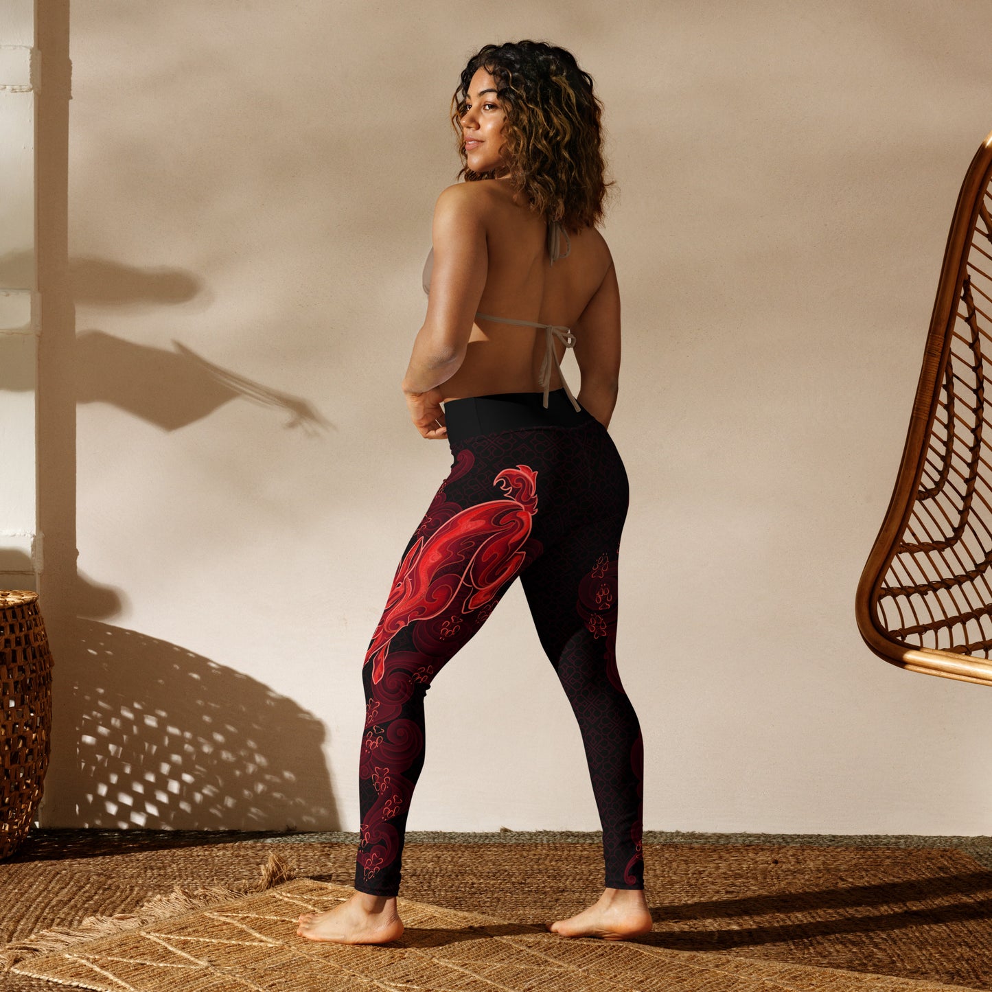 Zodiac Rabbit Bright - Yoga Leggings
