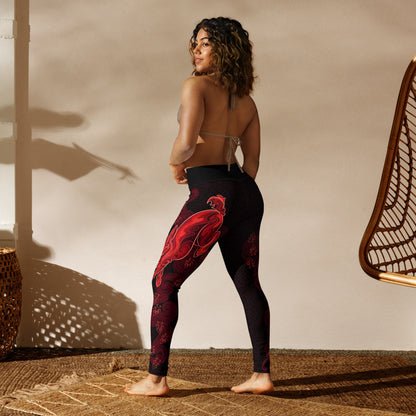 Zodiac Rabbit Bright - Yoga Leggings