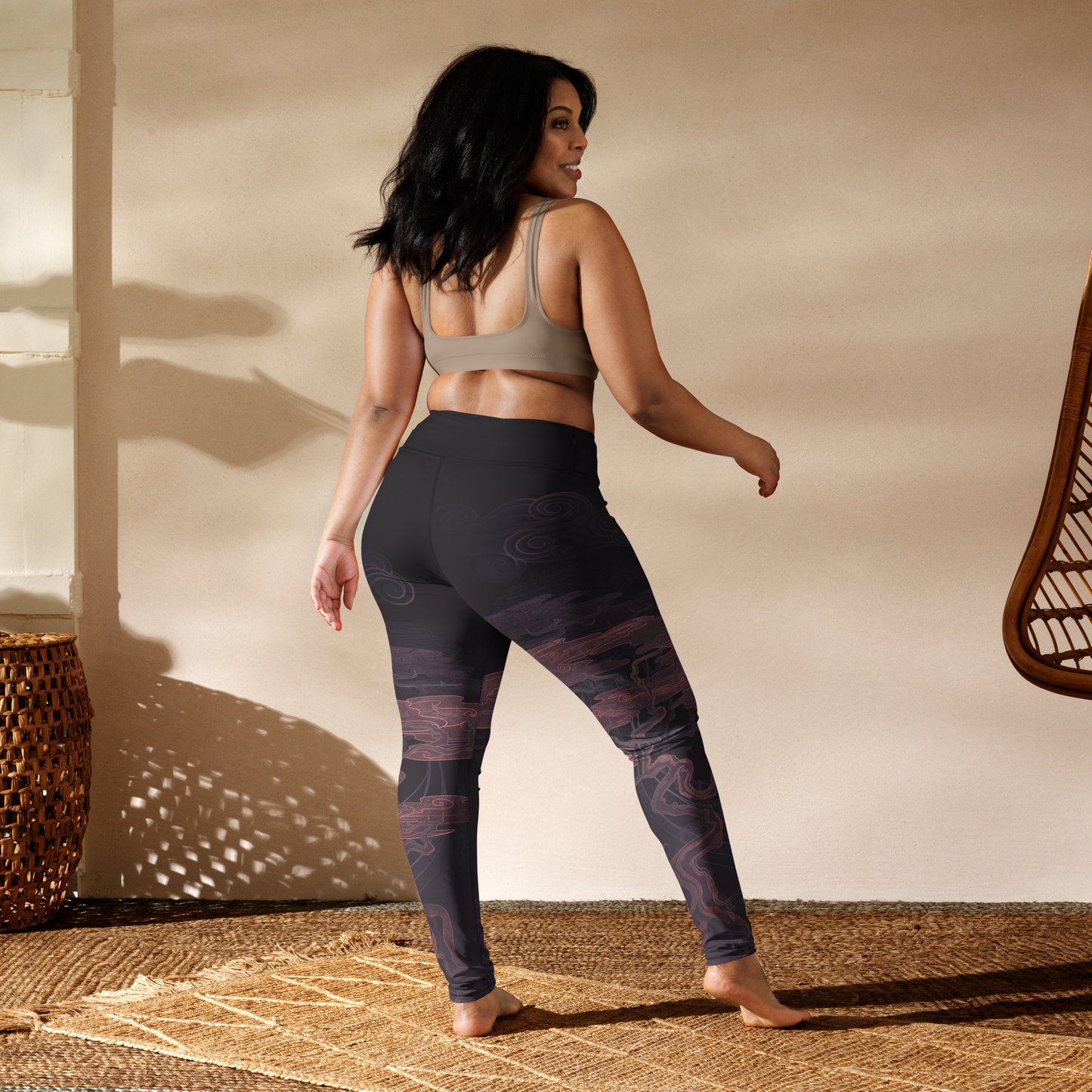 Cherry Blossom Trees - Yoga Leggings
