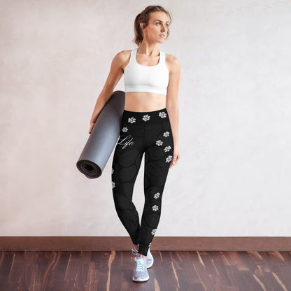 Paw Print Life - Yoga Leggings
