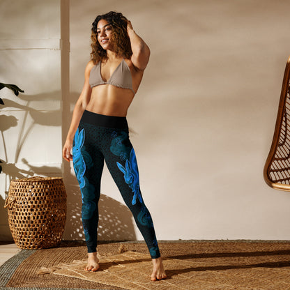 Zodiac Rabbit Bright - Yoga Leggings