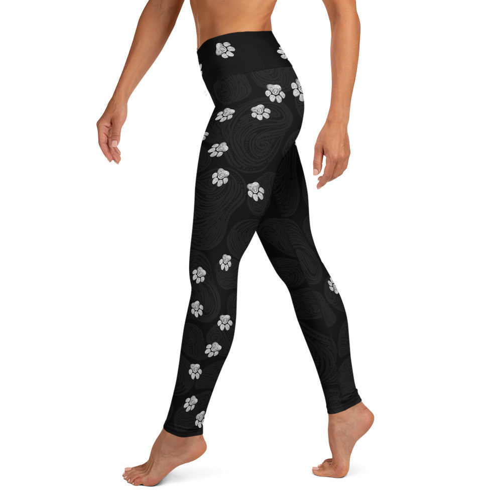 Paw Print Life - Yoga Leggings