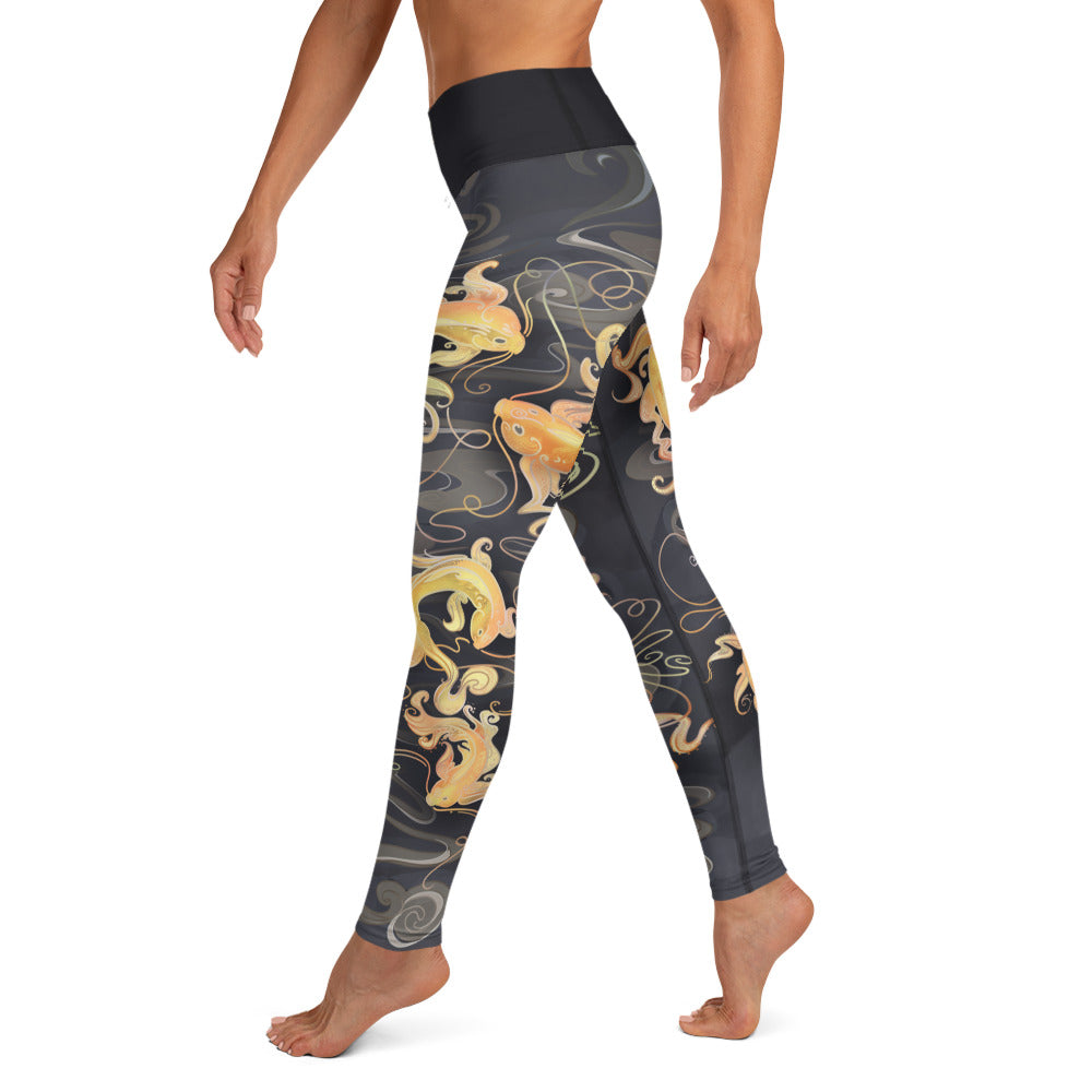 Koi Fish - Yoga Leggings