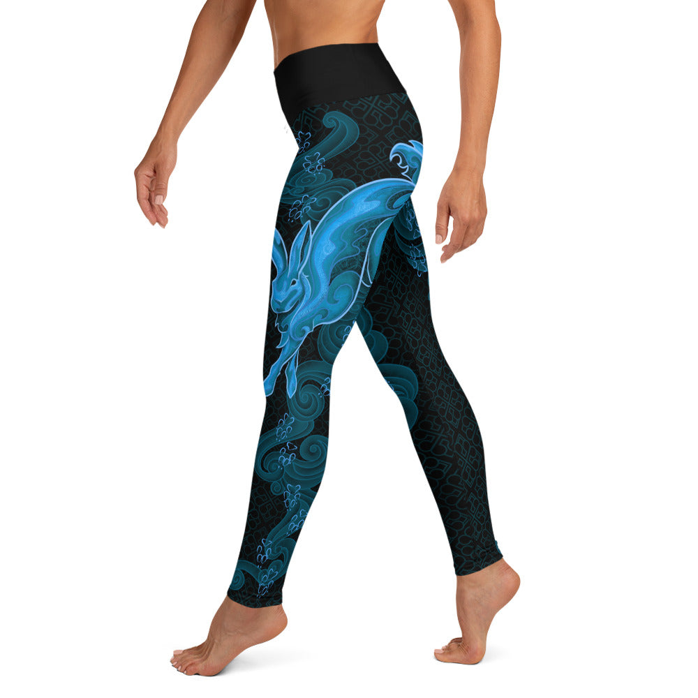 Zodiac Rabbit Bright - Yoga Leggings